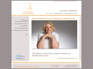 Osteopathie & Heilpraxis Sylvia Kleier - Heilpraktikerin